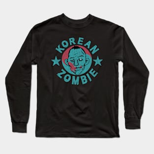Korean Zombie Vintage Long Sleeve T-Shirt